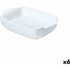 Keramik Serveringsbakker Pyrex Platter Signature White Serving Tray