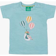 Silk Tops Children's Clothing Little Green Radicals Baby Summer Balloons T-Shirt, Corn Silk Blue