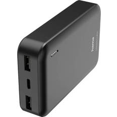 Hama Pocket 10 10000 mAh Powerbank, Grau