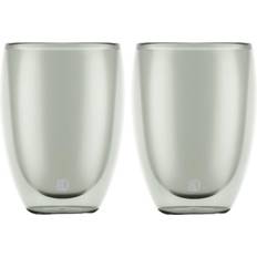 Silikone Drikkeglas Bodum Pavina Dobbeltsidet Glas 35 cl Grå 2 stk Drikkeglas 35cl 2stk