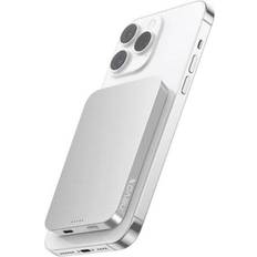 Nevox Powerbank Magnetic 5.000mAh 15W MagSafe silber Silber 2292