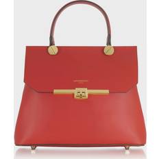 Atlanta Top Handle Satchel - Red