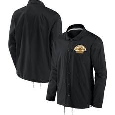 Fanatics Boston Bruins rue Classics Varsity Coach Jacket