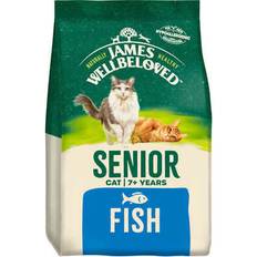 James Wellbeloved Cats Pets James Wellbeloved Cat Food Fish and Rice Senior 1.5