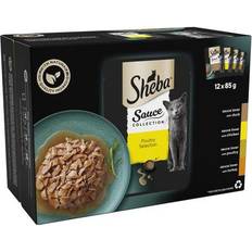 Sheba Pouches 12 85g Sauce Collection Poultry