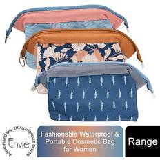 Cotton Cosmetic Bags Envie Fashionable Waterproof Cosmetic Bag Cotton Material, Feather