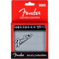 Coasters Fender 4-Pack Leather Amp Coaster