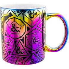 Accessori da cucina Just Funky Dungeons and Dragons DND 11 oz Ceramic Coffee Mug Bicchiere da viaggio