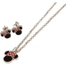 Mujer Conjuntos de joyas Minnie Mouse Fashion Jewellery Necklace & Earring Set