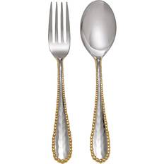 Gold Serving Cutlery Michael Aram Molten Gold Serving Set Cubertería de Servir