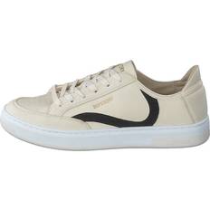 Superdry Vegan Basket Ov Low Trainer Sneakers - Oatmeal/Vintage Black