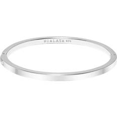 Nialaya Smycken Nialaya Men's Stainless Steel Simplicity Bangle Herr Armband