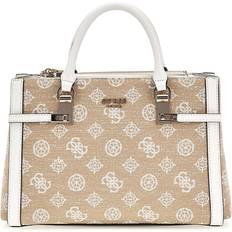 Guess Sacs de courses Guess Loralee Hobo White Logo Handtaschen JG922606