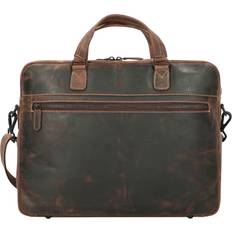 Baltimore 8 Briefcase - Dark Brown