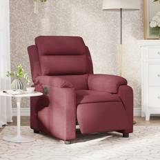 Rood Fauteuils vidaXL Fauteuil Verstelbaar Elektrisch Stof