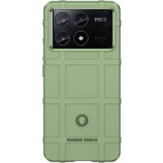 Eiderwood Xiaomi Poco X6 Pro Rugged Shield Series Håndværker Cover Grøn