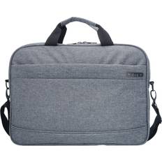 Grau Aktentaschen D&N Basic Aktentasche 44 cm Laptopfach 14.17" Notebooktasche, Grau