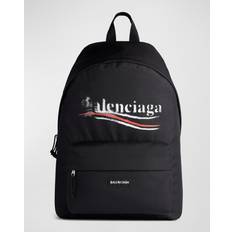 Balenciaga Backpacks Balenciaga Explorer Backpack Black Men's -Polyamide, Polyester