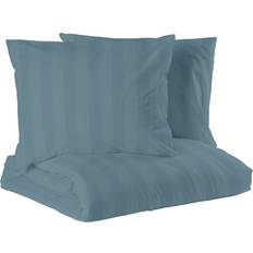 Nina Royal Hemtextil Nina Royal Mirage 3-Dels Satin Kingsize Påslakan Blå (220x)