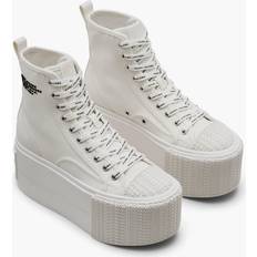 Marc Jacobs Chaussures Marc Jacobs The Platform High Top Sneaker in White