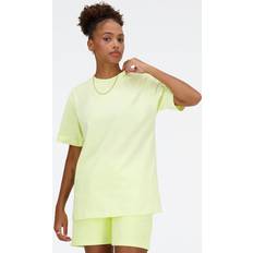 New Balance Tops New Balance Mujer Athletics Jersey T-Shirt - Verde