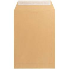 Marrón Sobres y Suministros de Envío Liderpapel Sobre bolsa n.13 kraft 310x410 mm tira de silicona caja de 250 unidades