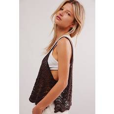 Linen Tank Tops Free People Summer Linen Tank Top in Chocolate Combo