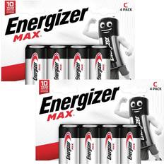 Batteries & Chargers Energizer Max C 8-pack