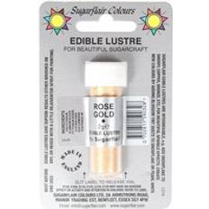 Edible Sugarflair Gold Edible Lustre Dusting Colour Sugar Sheet