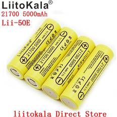 LiitoKala Liitokala 21700 4800 5000ma li-ion batteri 3.7v kanal 35a strøm batterye-verktøy batteri