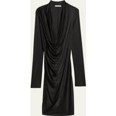 Helmut Lang Cowl Dress - Black