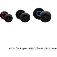 Sennheiser Headphone Accessories Sennheiser Silicone Ear Adapter M=Black 5 Pairs