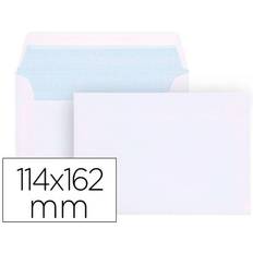 Sobres de Invitación Liderpapel Sobre n.16 blanco folio especial 260x360mm silicona caja de 250 unidades solapa recta