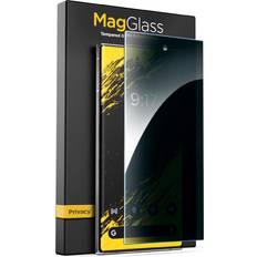 MagGlass Privacy Guard for Samsung Galaxy S24 Ultra Screen Protector Anti Spy Tempered Guard Easy Applicator Included