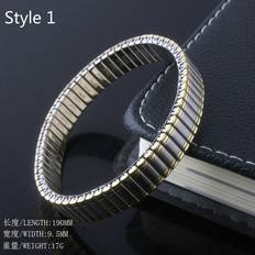 Bracelet d&#39 énergie magnétique en acier inoxydable, élastique extensible, Germanium Phnom Penh, breloques italiennes, meilleur pour hommes et femmes style