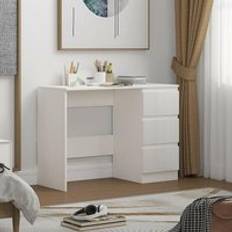 White Dressing Tables Luxury Life Carlton Gloss Dressing Table