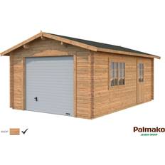 Palmako Gartenhäuser Palmako AS Blockbohlen-Garage, BxT: 360 (Gebäudefläche )