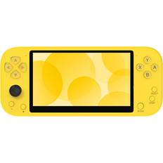 Game Consoles Jojomino X20 5.1Inch Retro Console IPS Screen Portable Handheld Game Console Video Game Player Built-in 8G Yellow