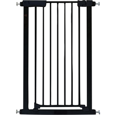 Callowesse Kuvasz Tall & Narrow Child & Pet Pressure Fit Safety Gate 66-73cm x H96cm Suitable for Doors and Stairs Black