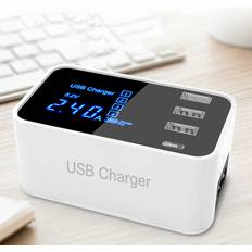 Bakeey 20W Type C Digital Display Intelligent Quick Charging HUB USB Charger Adapter For iPhone X XS Huawei P30 Xiaomi Mi9 S10
