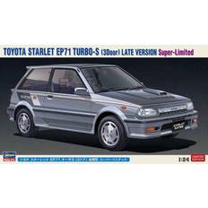 Modeller & byggesett Hasegawa Toyota Starlet EP 71 Turbo S 3türig