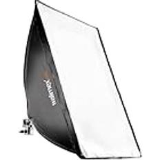 Walimex Pro Softbox Octagon 40x60cm mit 35W Daylight LED, 5000K Tageslicht, Starke 4.250 Lumen, CRI 90 neigbar um ca. 135° inkl. Diffusor und Tasche, ideal für Foto- und Videoaufnahmen