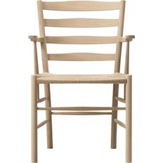 Fredericia Furniture Fåtöljer Fredericia Furniture Klint Karmstol Naturflätad Oak Soap Fåtölj
