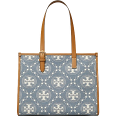 Tory Burch T Monogram Denim Small Tote - Multi