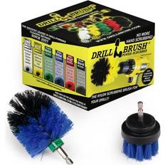 Swimming Pools & Accessories Drill brush drill powered scrub brushes to clean swimming pools, hot tubs, spas