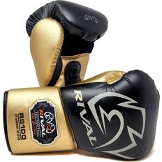 Martial Arts Rival Boxing RS100 Professional Lace-Up Sparring Gloves, Handcrafted with Super-Rich Microfiber PU, Ergonomically Designed to Perfectly Fit Your Hand