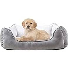 Macy's rich Happycare Textiles Orthopedic rectangle bolster Pet Bed,Dog Bed, Super soft