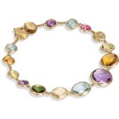 Jaipur 18ct Yellow Gold Mixed Gemstone Bracelet