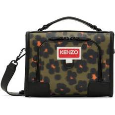Beige Messengerväskor Kenzo Crossbody Bag - Hana Leopard Khaki