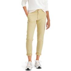 Yellow Pants Dockers Weekend Chinos, Slim Fit, Women's, Yellow Regular